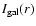 $I_{\rm gal}(r)$