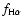 $f_{\rm H\alpha}$
