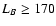 $L_{B}\ge170$
