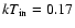 $kT_{\rm in}=0.17$