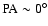 ${\rm PA}\sim 0^{\circ}$