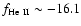 $f_{\rm He~II}\sim-16.1$