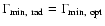 $\Gamma_{{\rm min,~rad}} = \Gamma_{{\rm min,~opt}}$