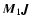 $\vec{M}_1 {\vec J}$