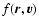 $f({\vec r},{\vec v})$