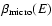 $\beta _{{\rm micro}}(E)$