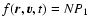 $f({\vec r},{\vec v},t)=NP_{1}$