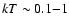$kT\sim 0.1{-}1$