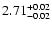 $\rm 2.71^{+0.02}_{-0.02}$