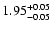 $\rm 1.95^{+0.05}_{-0.05}$
