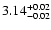 $\rm 3.14^{+0.02}_{-0.02}$