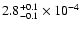 $\rm 2.8^{+0.1}_{-0.1}\times10^{-4}$