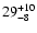 $\rm 29^{+10}_{-8}$