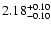 $\rm 2.18^{+0.10}_{-0.10}$