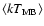 $\langle kT_{\rm MB}\rangle$