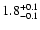 $\rm 1.8^{+0.1}_{-0.1}$