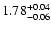 $\rm 1.78^{+0.04}_{-0.06}$