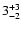 $\rm 3^{+3}_{-2}$