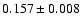 $0.157\pm0.008$