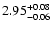 $\rm 2.95^{+0.08}_{-0.06}$