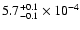 $\rm 5.7^{+0.1}_{-0.1}\times10^{-4}$