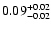 $\rm0.09^{+0.02}_{-0.02}$