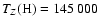 $T_{Z}{({\rm H})}=145~000$