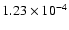 $1.23\times 10^{-4}$