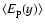 $\langle E_{\rm p}(y) \rangle $