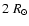 $2\; R_\odot$