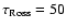 $\tau_{\rm Ross} = 50$