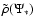 $\tilde\rho(\Psi_*)$