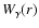 $W_\gamma(r)$