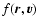 $f({{\vec r}},{{\vec v}})$