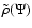 $\tilde\rho(\Psi)$