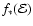 $f_*({\mathcal{E}})$