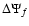 $\Delta \Psi_f$
