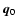 $\vec{q}_0$