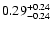$\rm0.29_{-0.24}^{+0.24}$