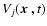 $V_j(\mbox{\boldmath$x$ },t)$