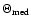 $\Theta _{\rm med}$