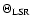 $\Theta_{\rm LSR}$