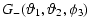 $\displaystyle G_-(\vartheta_1,\vartheta_2,\phi_3)$