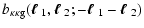 $\displaystyle b_{\kappa\kappa{\rm g}}(\mbox{\boldmath$\ell$ }_1,\mbox{\boldmath$\ell$ }_2;-\mbox{\boldmath$\ell$ }_1-\mbox{\boldmath$\ell$ }_2)$