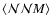 $\left\langle {\cal N}{\cal N}M \right\rangle$