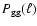 $P_{\rm g g}(\ell)$