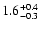 $\rm 1.6_{-0.3}^{+0.4}$