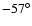 $-57^{\circ }$