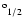 ${\rm ^o}_{1/2}$