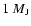 $1~M_{\rm J}$